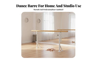 Adjustable Dance Barre Floor-Standing Freestanding Dance Bar Wall Mounted Dance Bar for Children, Dancers
