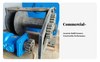 High Pulling Capacity Hydraulic Winch sturdyDuty Winch-Powered Hoist Multi-Purpose Hoisting Machine Easy Operation for nautical Professionals, Construction Workers, Garage