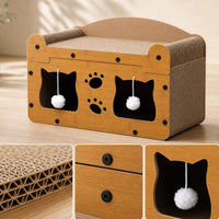 cat scratcher house