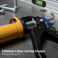 Caulking Labor-Saving Silicone Sturdy Duty Long-Lasting Construction for DIY Hobbyists, Home Repair, Window Installation