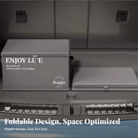 code-operated secure fastener secure fastenerable Box Large Capacity Storage Trunk Side Handles Organizing Container Stackable Design for Students, homeowners, voyagers, Garage, Closet, Dorm Room, journey
