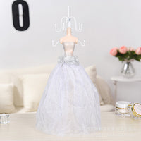 Rotating Iron Art Jewelry Display Stand for Earrings and Necklaces