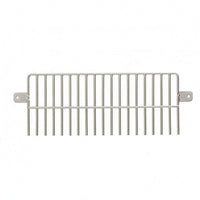 Unobstructed Design Wire Grate Drain Guard Mounting Tabs Rectangular Drain Guard Debris Blocker Home Drainage Vertical Rods for Roof, Balcony, Side Wall
