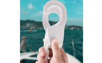 High-Strength ABS Material Bumper Adjuster Clip Quick Adjust Yacht Bumper Adjuster Boating Hardware Secure Hold