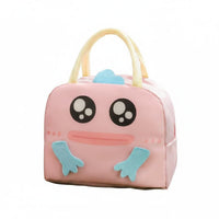Cartoon Lunch Box Bag Sturdy Insulated Lunch Tote Easy to Clean for School