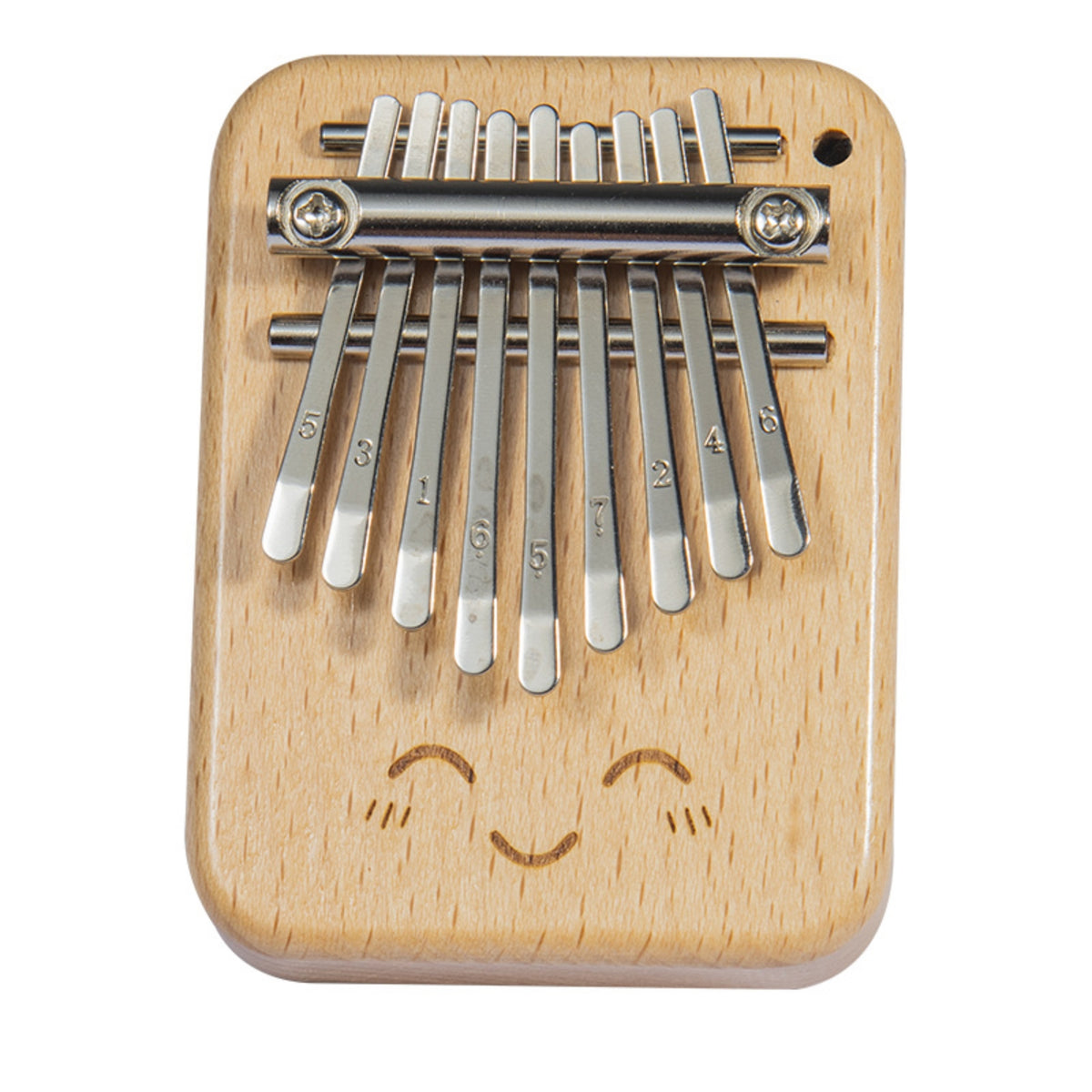 Portable 9-Note Kalimba Compact 9-Key Thumb Piano Beginner-Friendly Wooden Kalimba Easy to Play for Classroom