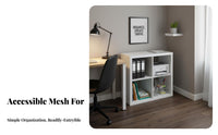 unobstructed Display configurable Cube Shelving Freestanding shelving unit DIY Configuration Organizer unit adaptable for Book Lovers, homeowners, Kids' Room, Playroom, Home Office, Bedroom