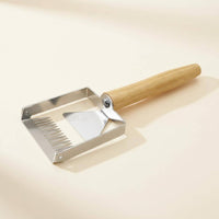Honey Uncapping Fork Adjustable Uncapping Fork Stainless Steel and Wooden Handle Honey Knife for Beekeepers