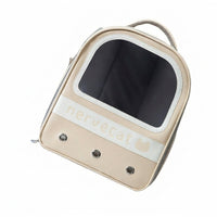 Space Capsule Pet Carrier Cat Backpack, Transparent Pet Backpack with Side Pockets