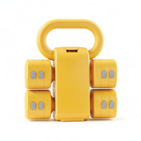 Dumbbell with Kettlebell Handle Compact Adjustable Dumbbell Multifunctional
