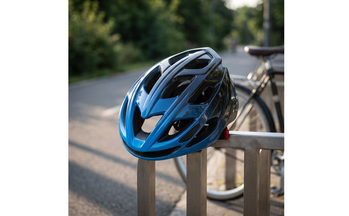 Ventilated Mountain Bike Helmet Sleek Road Bike Helmet Padded Lightweight for Commuting