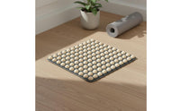 Wooden Foot Wood Construction Foot Round Wooden Reflexology Board for Office Workers, Seniors, Under Desk
