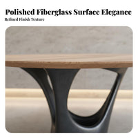 Modern aesthetic Sculptural Ribbon Table Nordic Aesthetic Living Room Furniture Artistic Design shiny Finish for Interior Designers, Homeowners, Apartment Dwellers, display Flat, Reception Hall, Lounge Area, Bedroom