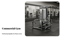 Commercial Gym Machine Heavy Duty Steel Frame Pectoral Fly Machine Ergonomic Design Weight Stack Workout Station for Bodybuilders, Fitness Center