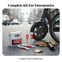 Tubeless Tire Repair Insert Kit Minimally Invasive Repair Tire Repair Insert Kit Strong Vulcanizing Agent Puncture Mending Set for Motorists