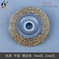 Flat Wire Brush Wheel for Angle Grinder Rust Removal Polishing