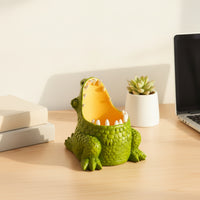 Desktop Dinosaur Pen Holder Sturdy Dinosaur Pencil Holder Funny Stationery Organizer Decorative for Students, Office