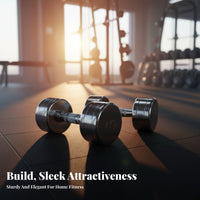 Fixed Dumbbell Long-Lasting Fixed Weight Dumbbell Compact Size Fitness Equipment for Home Gym Users, Personal Trainers, Beginners, Strength Training, Workout, Full Body Exercise