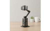 360-Degree Face Tracking Phone Holder Motorized Mobile Phone Gimbal Automatic Live Broadcasting for Creators, Product Demos