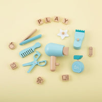 Early Education Career Role Play Waist Bag Set Develops Fine Movement Skills Wooden Role Play Tool Kit Sparks Creativity Kids Pretend Profession Toy Set for Toddlers, Cosplay