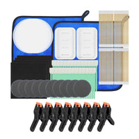 8 in 1 Card Flattening Kit Easy to Use Card Straightening Kit Dust Clear Hobby Accessory