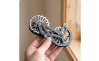 Rear Derailleur Cage Assembly Lightweight Derailleur Cage with Pulley Wheels Open-Frame Component for Drivetrain Upgrade
