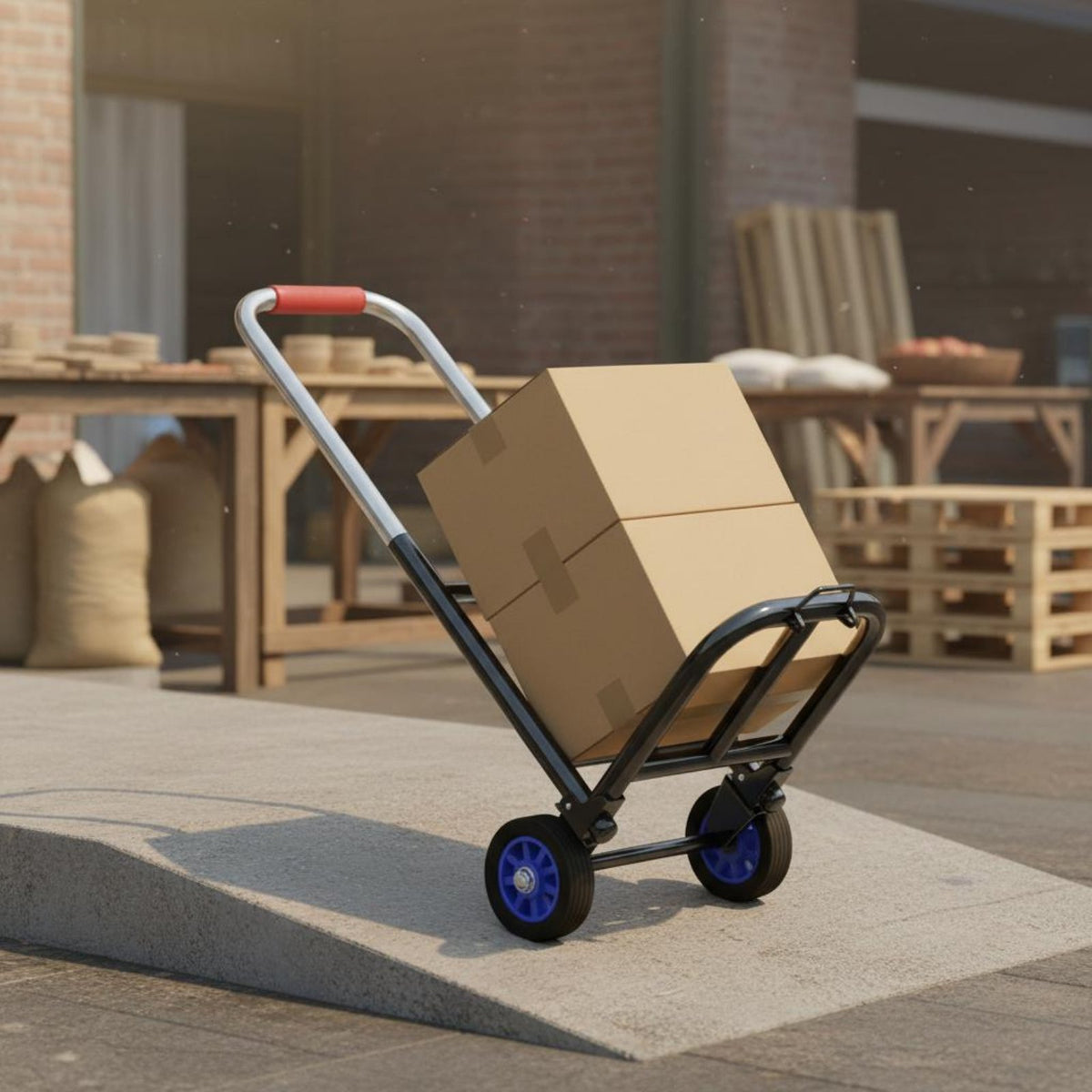 Shopping Trolley Wagon Foldable Folding Hand Truck Portable Luggage Wagon Compact Transport Gear for Travel