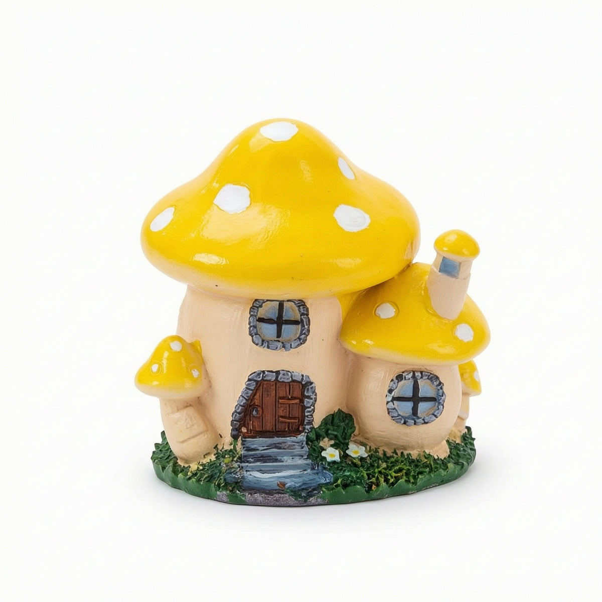 Toadstool Cottage House Cute Toadstool House Colorful for Hobbyists