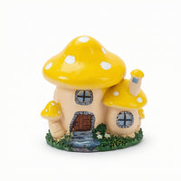 Toadstool Cottage House Cute Toadstool House Colorful for Hobbyists