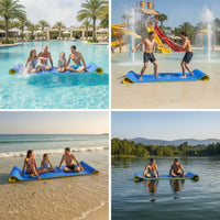 Water Floating Mat Multi-Layer Floating Water Mat Tear-Resistant for Pool