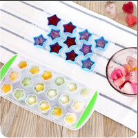 Silicone Ice Cube Tray with Fruit and Shape Designs for DIY Ice Making
