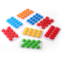 Silicone Ice Cube Tray with Fruit and Shape Designs for DIY Ice Making