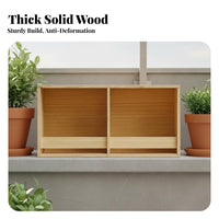 Wooden Pigeon Enclosure Stable Frame Pigeon Breeding Box Wooden Dove Nesting Box Moisture-Resistant Birdhouse Weatherproof