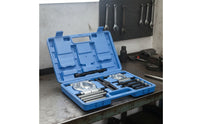 12 Pieces Bearing Puller Separator Kit Bearing Puller Kit with Case Heat-Treated for Mechanics