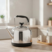 Easy to Clean Stainless Steel Electric Kettle Removable Lid Large Electric Kettle Heat-Resistant Handle Hot Water Boiler Dripdrip-Resistant Spout