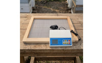 twinChannel Bee Venom Collector Wooden Bee Venom Collection Unit Electric Equipment Functional for Field, Workshop