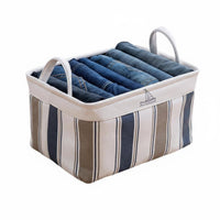 Framed textile Storage container Easy reach Stackable Framed Container dual-direction Zippers
