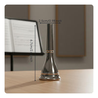 French Brass Instrument Mouthpiece Effortless Playing Universal Brass Instrument Mouthpiece Fine Workmanship  Part for Beginners