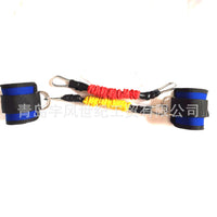 Taekwondo Leg Training Resistance Bands Set for High Kicks, Side Steps, and Basketball Leg Strength