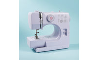 Sewing Machine with Extension Table Beginner-Friendly Electric Sewing Machine Compact Appliance for Beginners, Hobbyists, Craft Rooms, Apartments