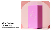 Cartoon Ballerina Dance Block Printed Surface Foam Exercise Block Heart Motifs Exercise Brick Beveled Edges