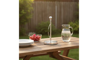Countertop Paper Towel Holder Rust-Proof Paper Towel Holder with Weighted Base Modern Portable for Kitchen