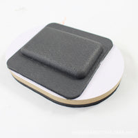 Single Drum Mute Pad Set for Jazz Drums, Cymbals, Snare, Bass Drum, and Kick Drum - Silicone Sound Off Practice Pads