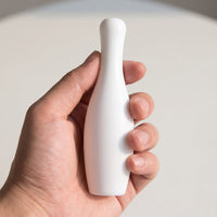 10 Pieces Mini Bowling Pin Toy Indoor Bowling Pin Toy Game Miniature Smooth for Children, Playroom, Home