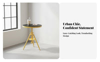 utilitarian design Backless rotating Stool Minimalist Design Backless Counter Stool Wooden Seat Bar Chair Sturdy Frame for Interior Designers, Business Owners, Homeowners, Coffee Shop, Restaurant, Kitchen, Office