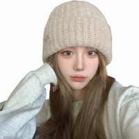 Women's Knit Hat Warm & Soft Adjustable Ear Cover