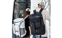 Double Shoulder Straps Badminton Backpack Lightweight Athletic Gear for Men