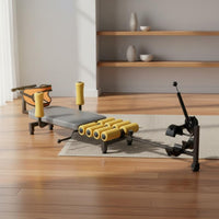 Full Body Traction Machine Neck and Back Support Adjustable Stretching Bench Multi-Home Fitness Stretching for Exercise Room