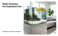 Aquatic Creature Breeding Box High Clearness Buoyant Separation Box Aquatic Habitat Breeder Nursery Crystal Clear View Acrylic