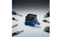 Motor Thermal Sink with Heat Dissipation Fan Dissipation RC Motor Cooling Fan Aluminum for Model Builders, Hobby Projects